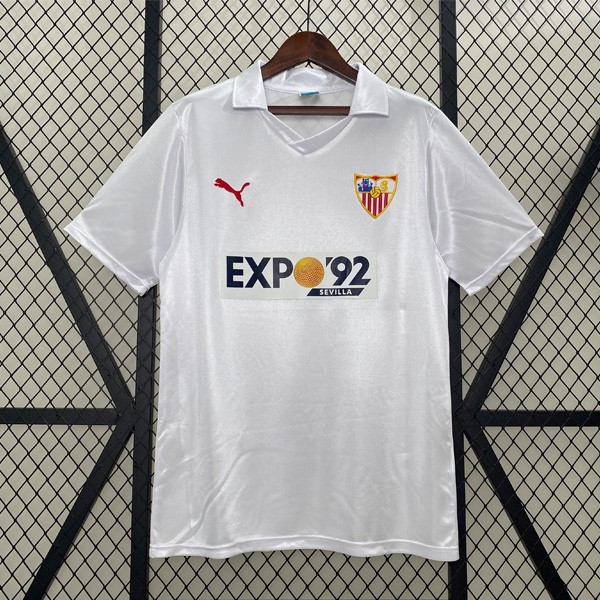 Tailandia Camiseta Sevilla Replica Primera Ropa Retro 1987-1990